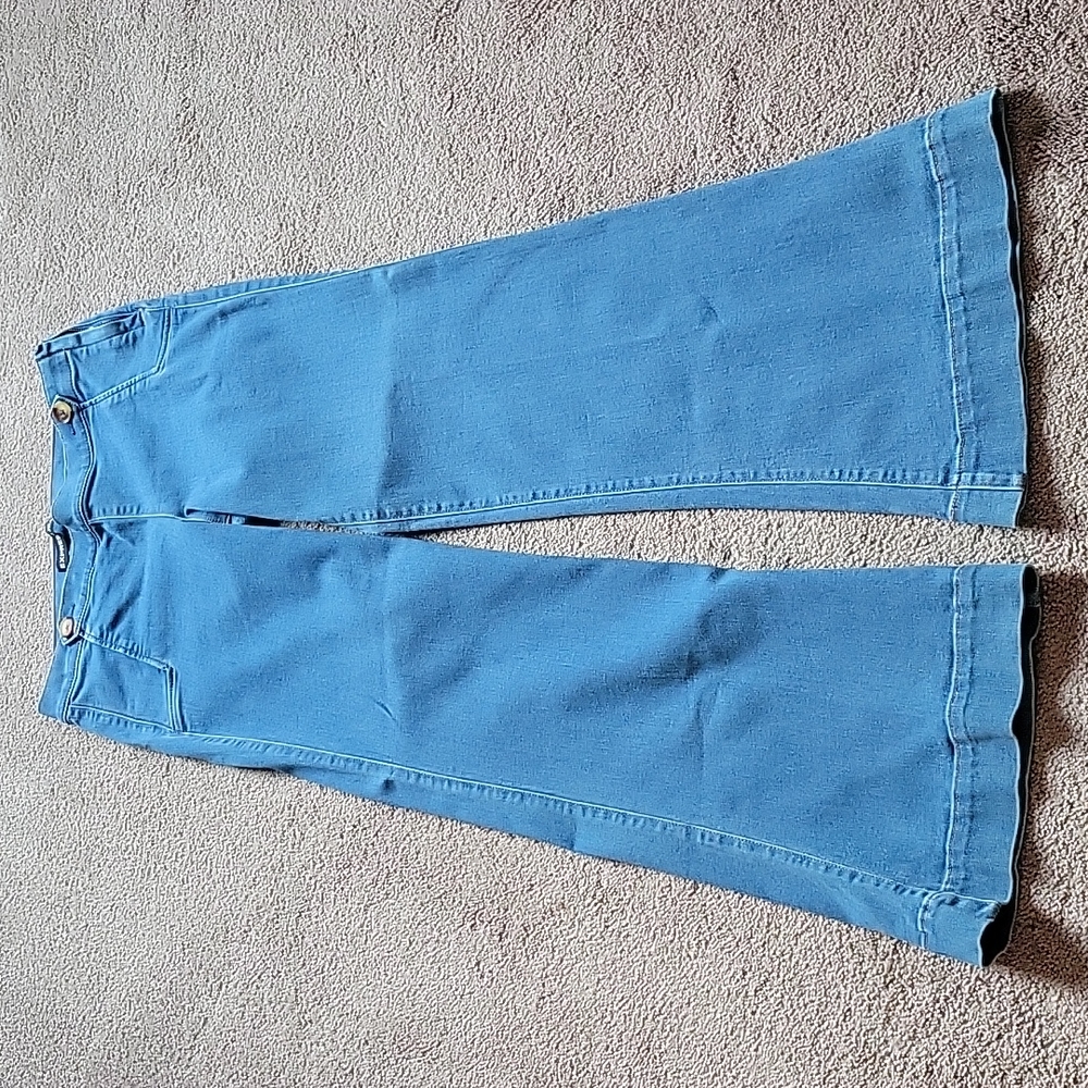 Express Wide Leg Flare Jeans